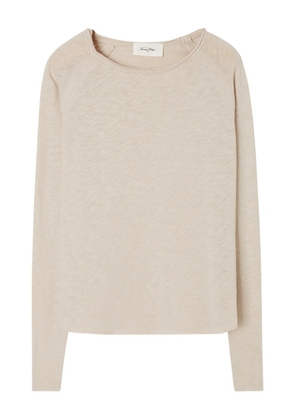 American Vintage Sonoma raglan-sleeve T-shirt - Neutrals