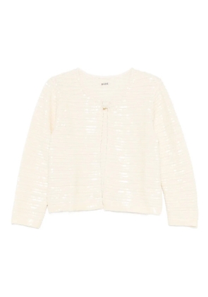 BODE sequin-embellished cardigan - Neutrals