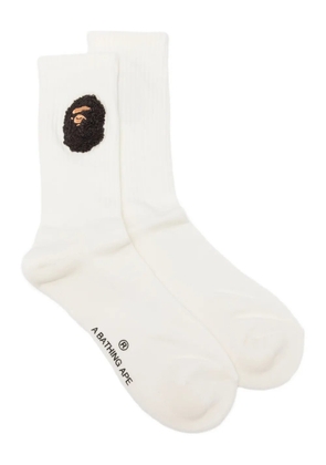 A BATHING APE® ape-head socks - Neutrals