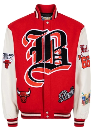 Jeff Hamilton x Chicago Bulls bomber jacket - Red