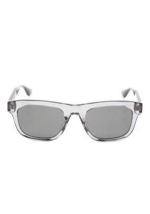 Montblanc geometric-frame sunglasses - Grey