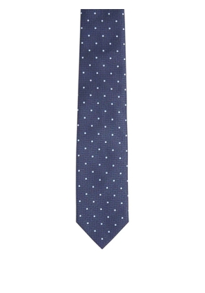 Brioni polka-dot tie - Blue