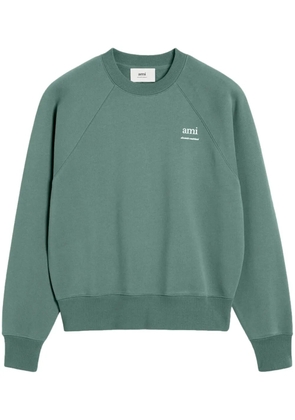 AMI Paris Ami Alexandre Mattiussi organic-cotton sweatshirt - Green