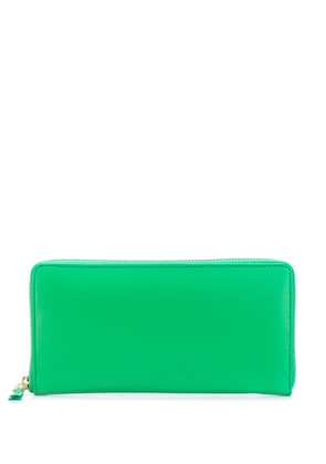 Comme Des Garçons Wallet all around zip wallet - Green