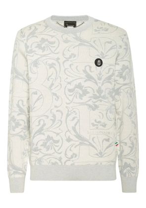 Billionaire wool sweater - White