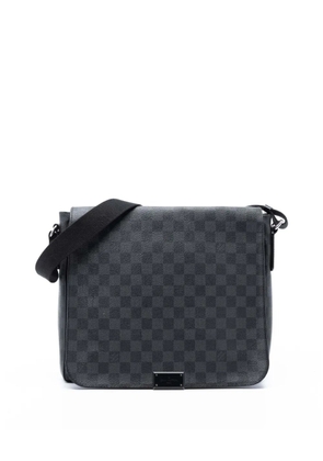 Louis Vuitton Pre-Owned 2013 Damier Graphite Daniel MM crossbody bag - Black