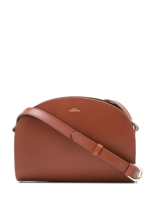 A.P.C. Demi Lune cross body bag - Brown