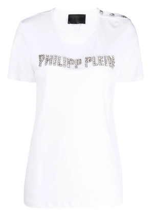 Philipp Plein logo-embellished short-sleeve T-shirt - White