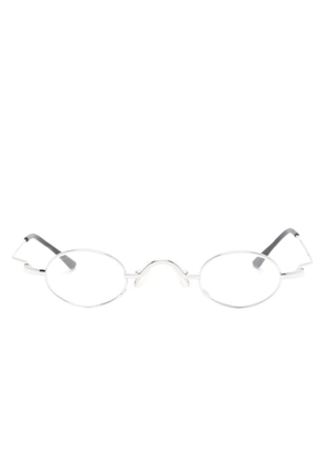Gouverneur Audigier round-frame sunglasses - Silver