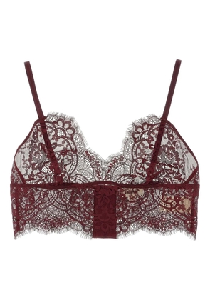 L'Agence Aislin lace bralette - Red