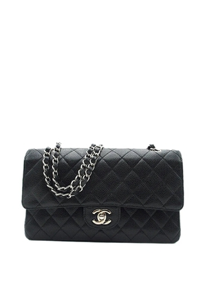 CHANEL Pre-Owned 2008-2009 Medium Classic Caviar Double Flap shoulder bag - Black