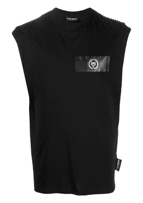 Plein Sport round neck tank top - Black