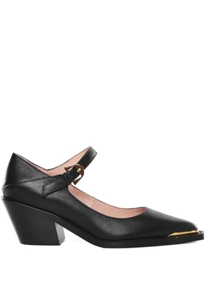 Coccinelle strap pumps - Black