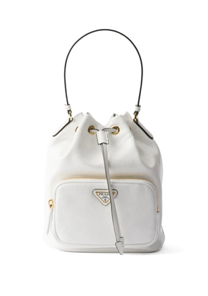 Prada Duet bucket bag - White