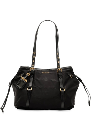 Prada Pre-Owned 2010-2025 Tessuto Canapa Logo tote bag - Black