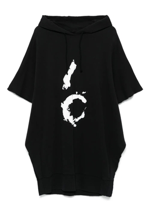 Maison Martin Margiela Pre-Owned 2010s logo-print mini dress - Black