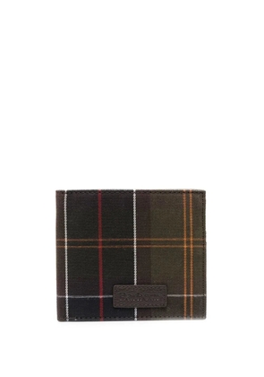 Barbour tartan check-print wallet - Brown