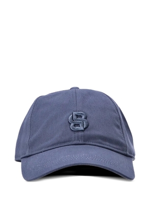 BOSS logo-embroidered baseball cap - Blue