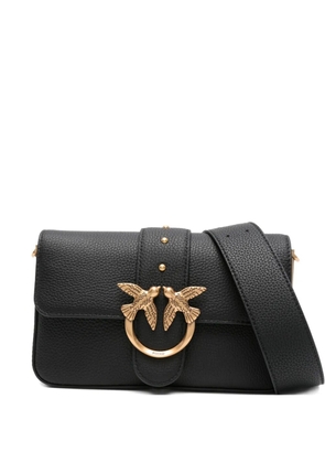 PINKO mini Love flap shoulder bag - Black