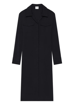 Courrèges two-pocket midi dress - Black