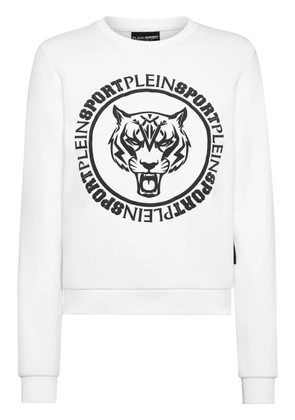 Plein Sport tiger-print sweatshirt - White