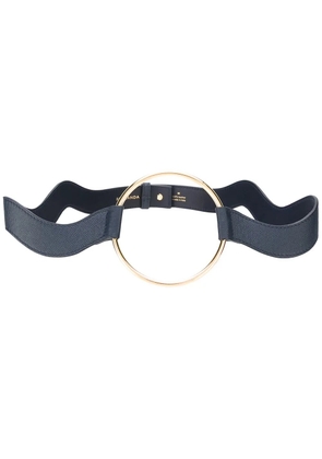 Roksanda medium slim Waves belt - Blue