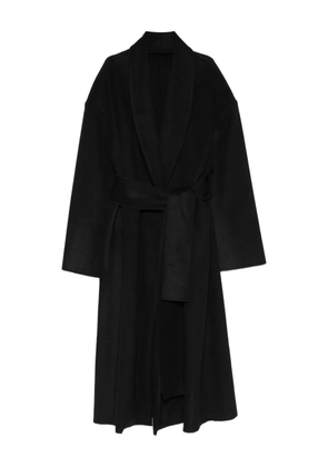 MARSEM belted coat - Black