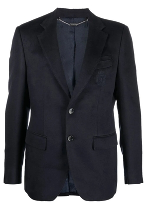 Billionaire fitted single-breasted blazer - Blue
