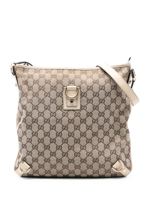 Gucci Pre-Owned 2016-2025 GG Canvas Abbey D Ring crossbody bag - Brown