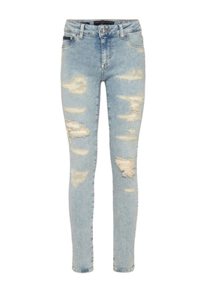 Philipp Plein high-waist jeans - Blue