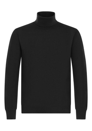 FRANZESE COLLECTION ribbed turtleneck sweater - Black