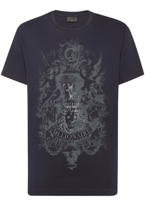 Billionaire logo-print T-shirt - Blue