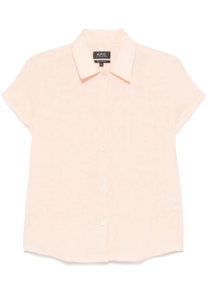 A.P.C. Marina shirt - Orange