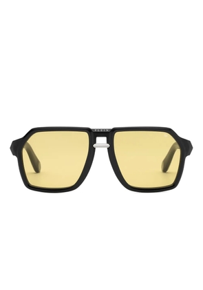 Philipp Plein Eyewear geometric-frame sunglasses - Black