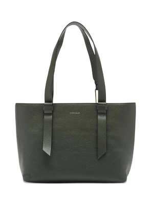Coccinelle Malory textured tote bag - Green