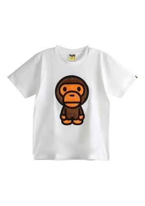 A BATHING APE® appliqué T-shirt - White