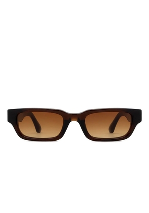 Chimi 10 Core rectangle-frame sunglasses - Brown