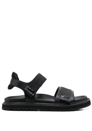 Premiata touch-strap design sandals - Black
