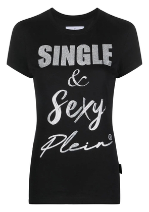 Philipp Plein graphic-print cotton T-shirt - Black