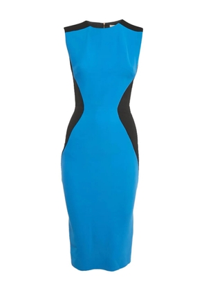 Victoria Beckham panelled midi dress - Blue