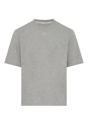 Marine Serre Moon-logo jersey T-shirt - Grey