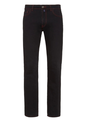 Billionaire low-rise slim-cut jeans - Black