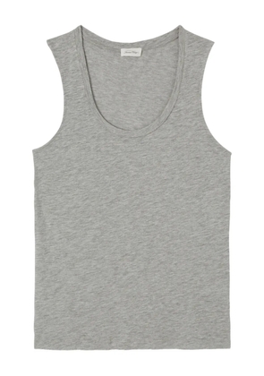 American Vintage Jacksonville scoop-neck top - Grey