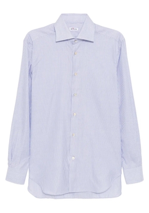Kiton stripe-printed shirt - Blue