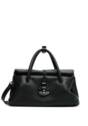 Zanellato leather tote bag - Black