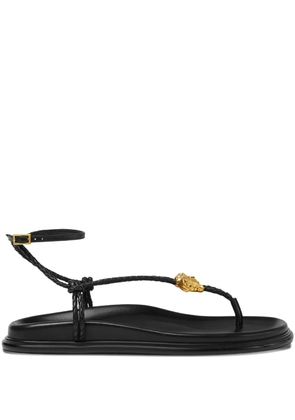 Versace La Medusa sandals - Black