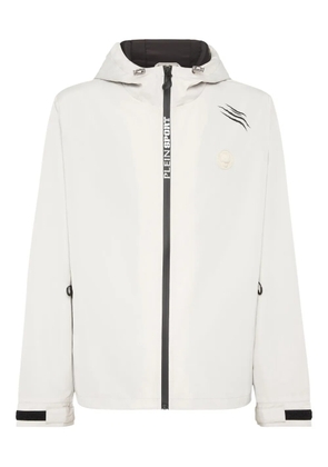 Plein Sport hooded windbreaker - Neutrals