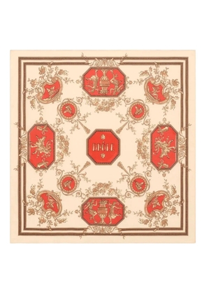 Drôle De Monsieur floral print scarf - Neutrals