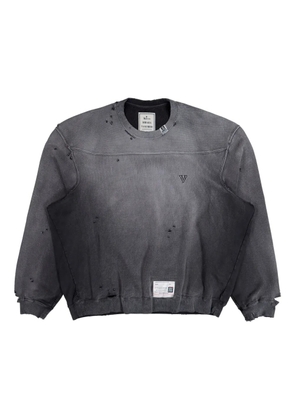 Maison MIHARA YASUHIRO crew-neck sweater - Grey