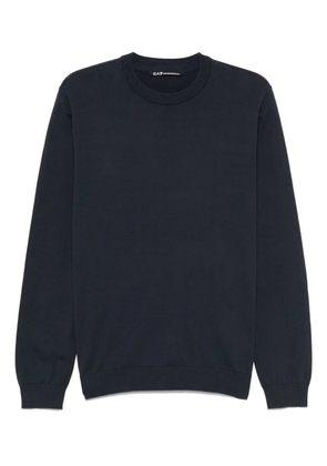 Ea7 Emporio Armani cotton sweater - Blue